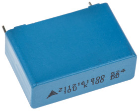 Kondensator foliowy 10μF 63 V ac, 100 V dc EPCOS Poliester rozstaw: 27.5mm THT ±10