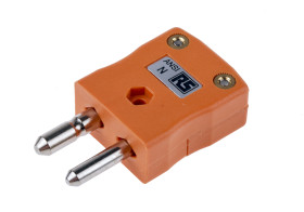 Złącze termoparowe Złącze termoparowe RS PRO do Termopara typu N Standardowy