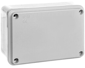 Puszka gładka z pokrywą 120 C Poliwęglan seria 480120x80x50szara EC480C4R /opak. 100/