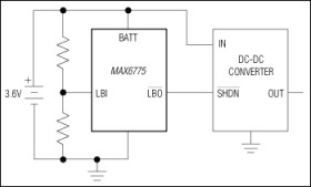 Low-Power, 1%-Accurate Battery Monitor in µDFN and SC70 Packages