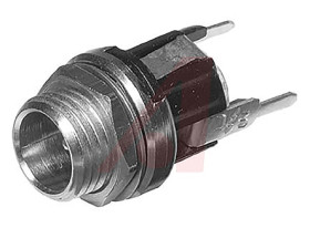 Wtyk zasilania DC Gniazdo DC Montaż na panelu średnica wew: 2.0mm 5.0A 12.0 V.