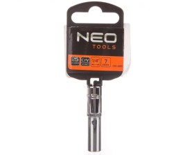 Nasadka sześciokątna długa 1/4, 7 mm /5szt./