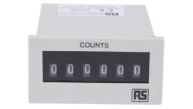Licznik Impulsów Cyfrowe 6-Cyfrowy 230 V Ac Rs Pro