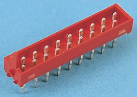 Wtyk PCB 14-pinowe raster: 2.54mm 2-rzędowe TE Connectivity Przewlekany 1.5A 230.0 V.