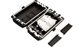 Mufa Światłowodowa Płaska Przelotowa Do 48 Spawów, Ip67, W Pełni Wyposażona...