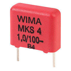 Wima MKS4D041003F00KS 1uF &#xB1;10% 100V 10mm Pitch Polyester Capacitor