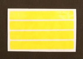 Samoprzylepna łączówka do taśm SMD/12, 4 szt. na formatceM0312, opakowanie 100 formatek