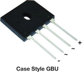 GBU4D Glass Passivated Single-Phase Bridge Rectifier