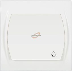 Wyłącznik dzwonkowy beż LOGO 1LWP-4