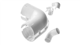 Łącznik Składany Kątowy Lsk 20 Biały Do Rur Sztywnych (Rl I Rlm) Oraz...