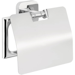 tesa 40429-00000-00 ELEGAANT toilet roll holder chrome no-drill install