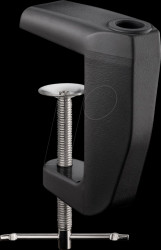 64987 Table clamp, for magnifying lamps, black