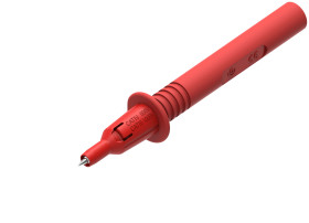 Próbnik, typ końcówki: Wąski, rozmiar: 4mm, 1kV, 36A, Czerwony
