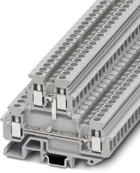 Złączka szynowa przelotowa Phoenix Contact 1414103 śrubowe 50 szt.