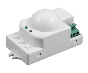 Czujnik ruchu mikrofalowy 1200W 360 stopni IP20 prostokątny biały B52-SES71WH