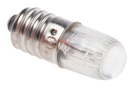 Lampka kontrolna Czerwony 110/125V E10 długość 28mm