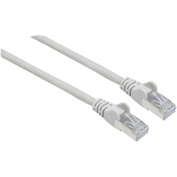Intellinet 740920 RJ45 Network cable CAT 6A 5m Grey Shielded Halogen-free