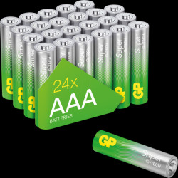 GPPCA24AS576 Super, alkaline battery, AAA (micro), pack of 24