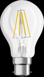 4058075592674 LED lamp STAR B22d, 7 W, 806 lm, 4000 K, filament