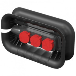 Rozwijak do kabli z listwa elektryczną ( brak kabla w zestawie ) 3xGN typ F IP44 Qbrick System Custom Cable Winder Set