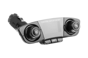 Car FM Transmitter Bluetooth 5.0 MP3 Player, 2x USB Chargers