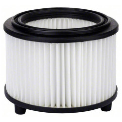 Bosch 2609256F35 Pleated Filter 1 piece Textile Filter with Plastic Ring