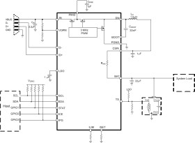 2A Single Input I2C/Standalone Switch-Mode Li-Ion Battery Charger