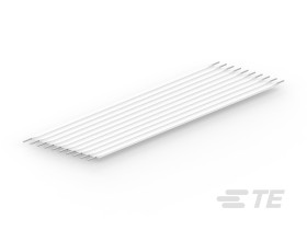 Mikroprzełącznik, Męski, Prosty, Biały, typ: Śmigłowiec, 15-pinowe raster: 1.27mm