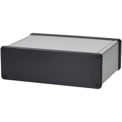 Hammond 1455T1202 Extruded Enclosure 120X165X52 Clear Anodise