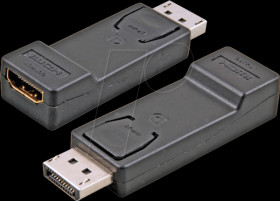 EB484 DisplayPort adapter, DP connector to HDMI socket