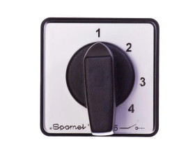 Łącznik krzywkowy 1-2-3-4 1P 16A do wbudowania SK16-2.8460\P03