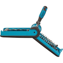 Hazet 856-1 1/4&quot; Square Drive Socket &amp; Bit Set Smart Case 38pc