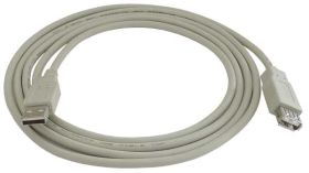 Przedłużacz USB typ A wtyk - gniazdo 3m