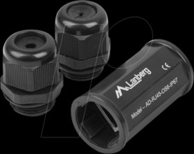 AD-RJ45-OS6-IP67 RJ45 inline coupler, socket, IP67