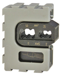 Zestaw matryc do zaciskania Złącze typu buttsplice, nasadka metalowa RS PRO