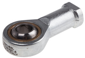 Końcówka pręta, typ: Żeński, M16 x 1,5 żeńskie, Stal