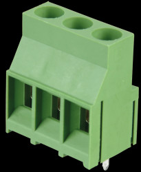 31701103 Stackable terminal 3-pin, RM 6.35 mm, lift