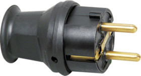 German Schuko-style plugs, 179716005