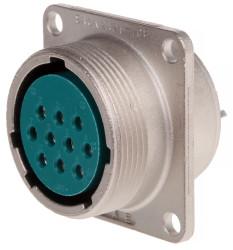 Złącze wielostykowe przemysłowe 10-pinowe Miniaturowe, panelowe Gniazdo JAE