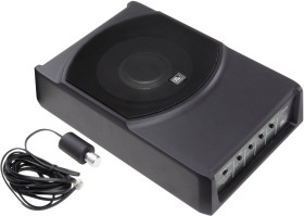 Subwoofer płaski Raveland FS8 Active 610, 600 W, 4 Ohm, 112dB, 150-500 Hz, czarny