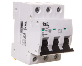 Wyłącznik nadprądowy 3P C 32A 6kA AC KMB6-C32/3 VDE 23155