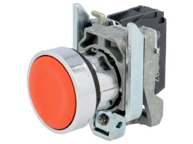 Przycisk sterowniczy XB4BA42 (czerwony) 1xNC