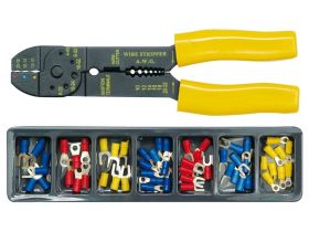 Zaciskacz z konektorami w kasecie