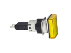 Lampka sygnalizacyjna żółta LED 12...24V prostokątny XB6DV5BB SCHNEIDER ELECTRIC