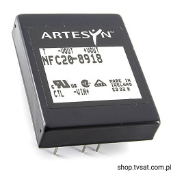 NFC20-8918 DC-DC 36V to 7V 2A P=20W Converter THT ARTESYN
