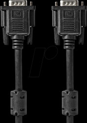 CCGL59000BK50 Cable, VGA connector &gt; VGA connector, 5 m, black