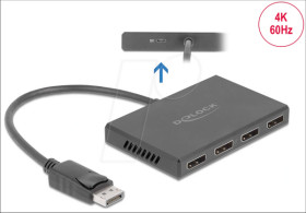 87794 Splitter DisplayPort 1.4 &gt; 4 x DisplayPort