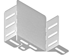 Redukcja kątowa RKJ50H100 grubość blachy 1,00mm 112003 BAKS