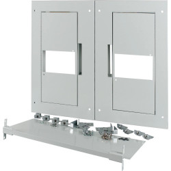 Mocowanie elektroinstalacyjne, kolor Szary, 2-krotna, Stal, Eaton