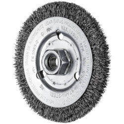 PFERD 43502301 Round Brush &#xD8;125 x 12mm M14 steel Wire &#xD8;0.30 angle grinder